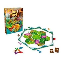 Dino Fiesta Juego De Mesa Estrategia Ankama Edición Estándar 2 A 6 Jugadores