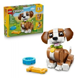 Lego Creator 3 En 1 Lindos Animales Cachorro Juguetón 31382 336 Cachorro