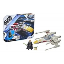 Nave Star Wars Mission Luke Skywalker Grogu X-wing Fighter