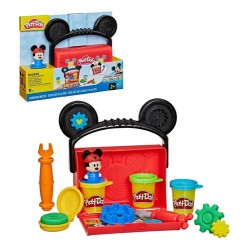 Set De Disney Junior Mickey Mouse Juego De Garaje Play-doh Multicolor