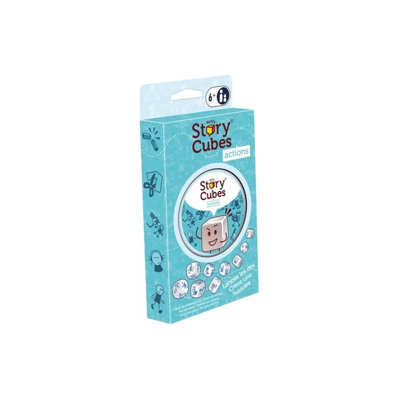 Caja de Rory's Story Cubes Acciones