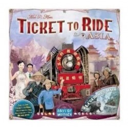 Ticket To Ride Asia Map