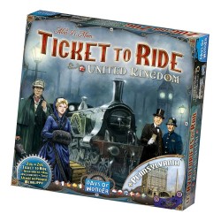 Ticket To Ride United Kingdom Map