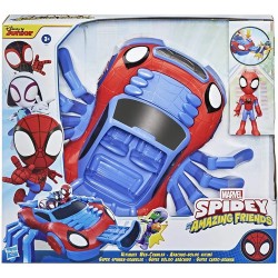 Figura Spidey And Friends Super - Vehiculo Araña  / Diverti